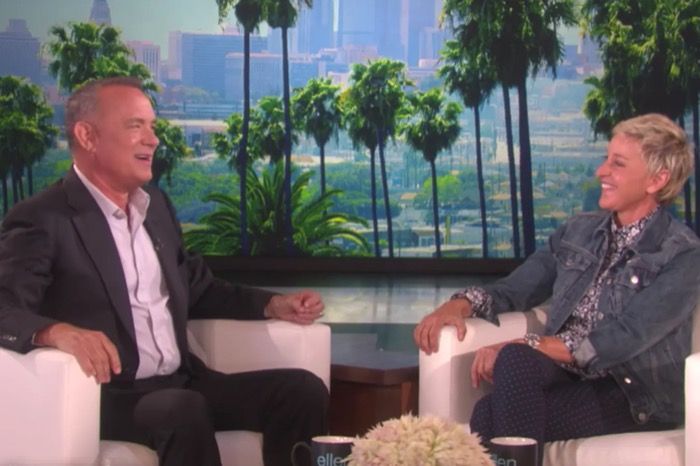 Tom Hanks exposes himself, defecates on ‘Ellen’