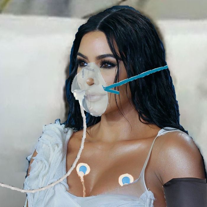 Kim Kardashian hospitalized